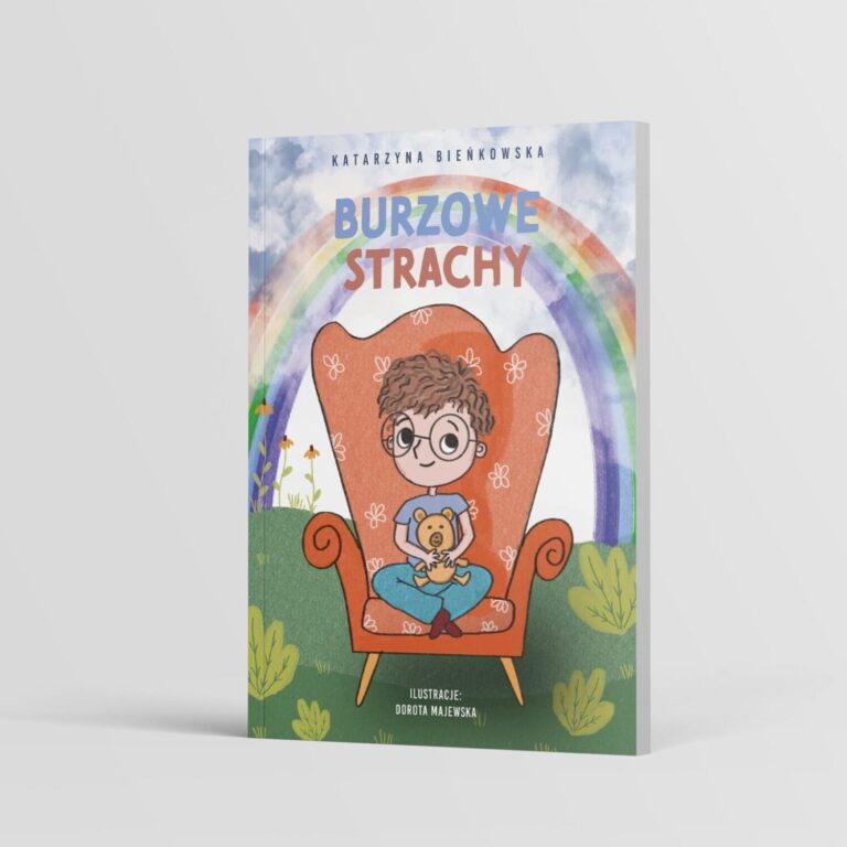 Okładka książki „Burzowe strachy” Katarzyny Bieńkowskiej